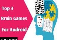 Top 3 Brain games